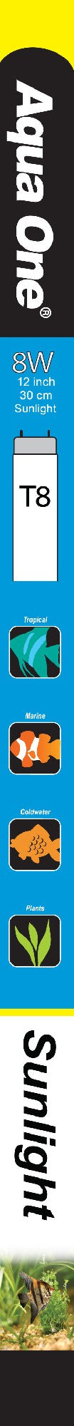 Aqua One Tube Sunlight 8W 12In T5