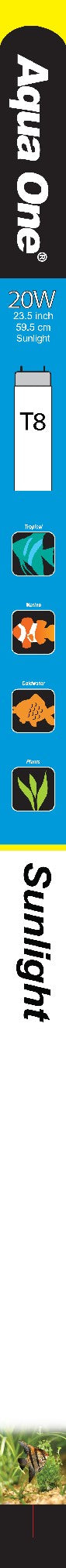 Aqua One Tube Sunlight 20W 23.5In