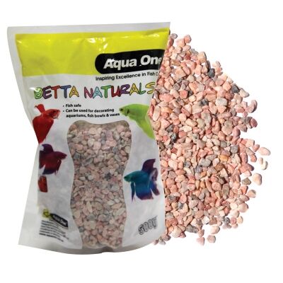 Aqua One Betta Naturals Gravel Red Hot 500g
