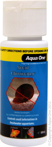 Aqua One Snail Eliminator 50ml Treatment
