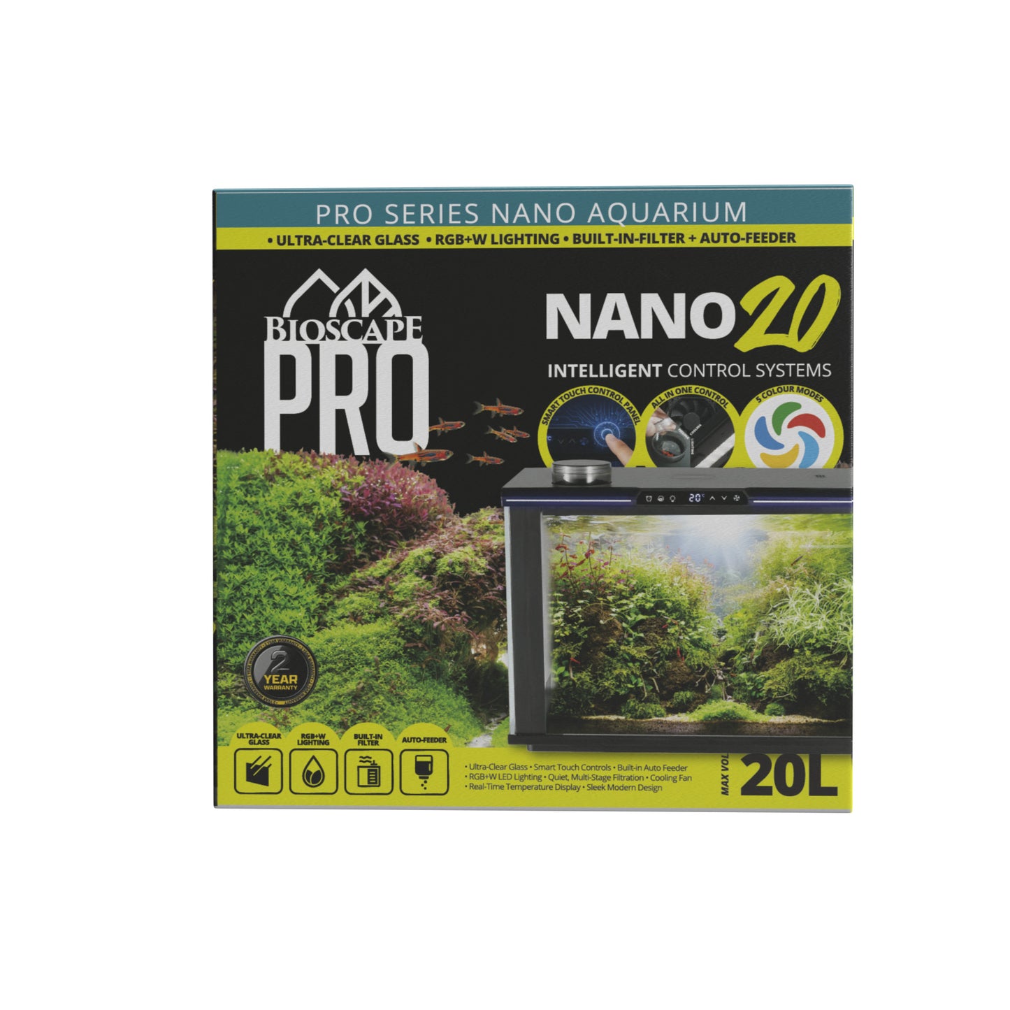 Bioscape Pro Nano 20ltr Aquarium