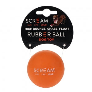 Scream Rubber Ball 6cm Medium