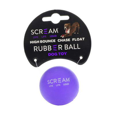 Scream Rubber Ball 5cm small