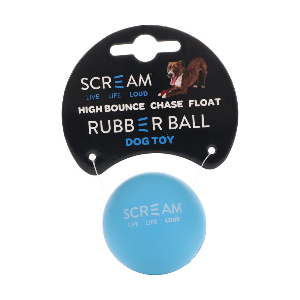 Scream Rubber Ball 5cm small