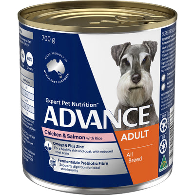 Advance Chicken & Salmon Adult Can 700g