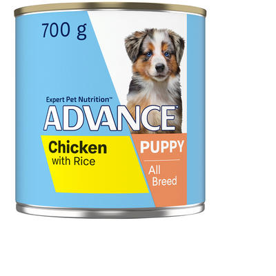 Advance Dog Can Puppy Chicken 700g
