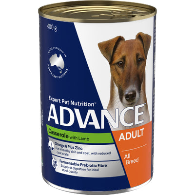 Advance Adult Dog Casserole with Lamb 400g