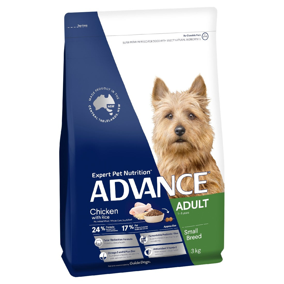 Advance Dog Toy Sml Chicken 3Kg