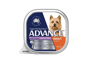 Advance Dog Turkey 100G 12 Pack