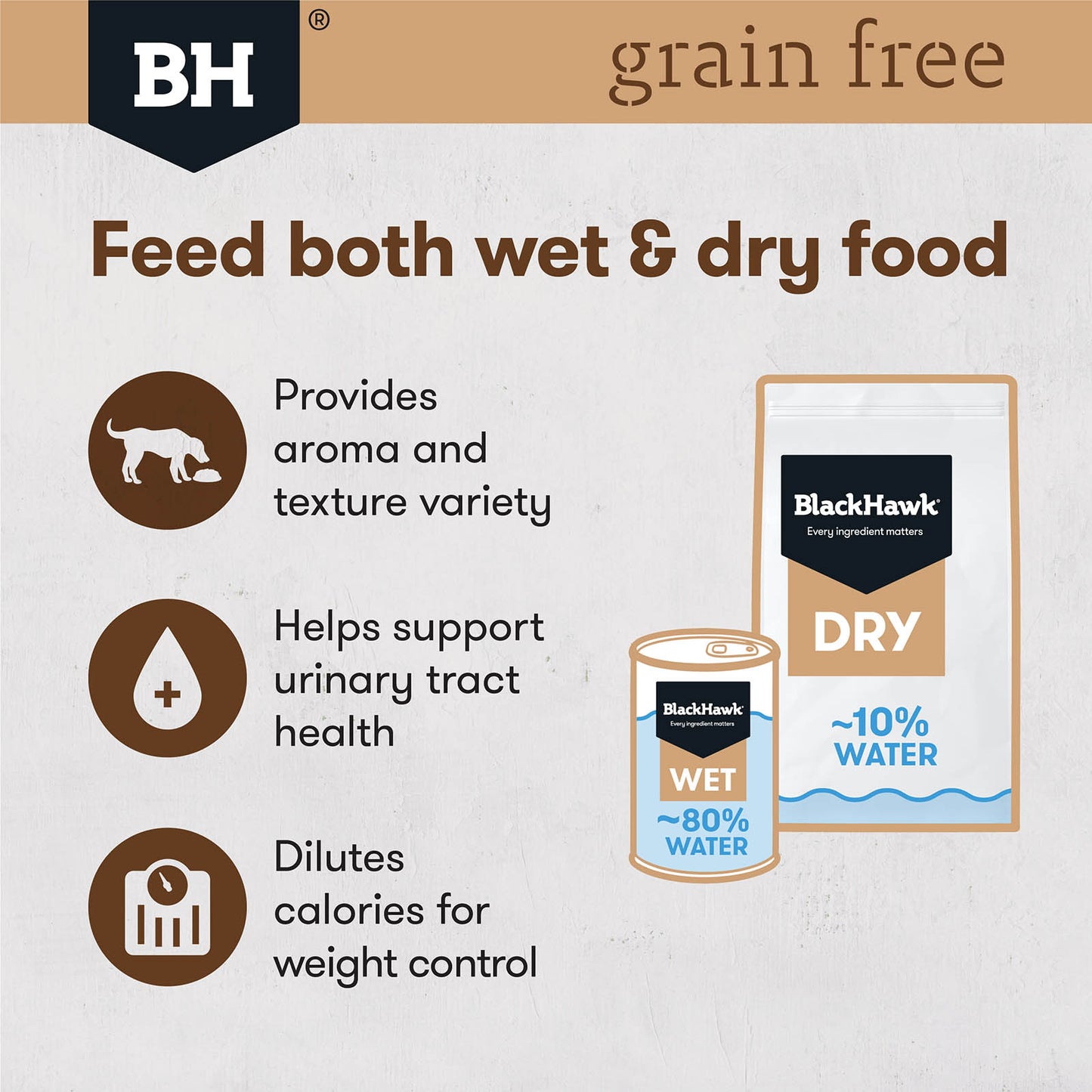 Black Hawk Grain Free Chicken Can 400G