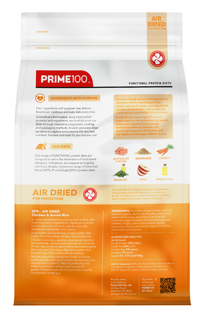 SPD Chicken & Brown Rice Air Dried 2.2kg