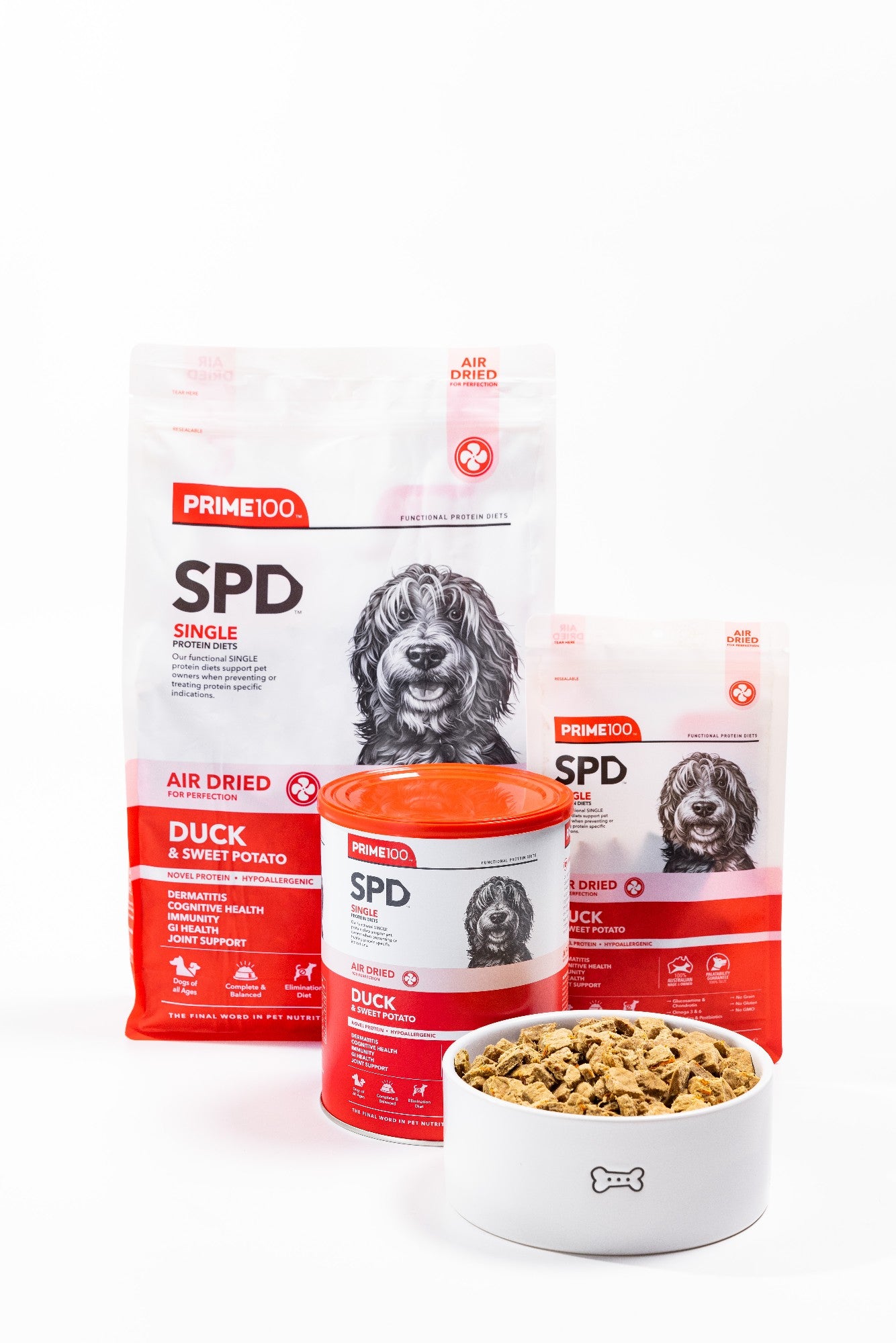 SPD Duck & Sweet Potato Air Dried 2.2kg