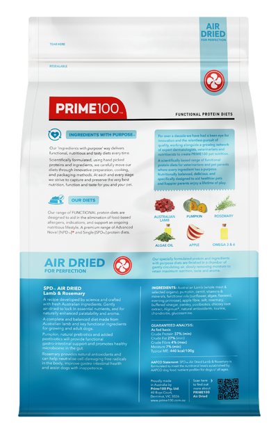 SPD Lamb & Rosemary Air Dried 2.2kg