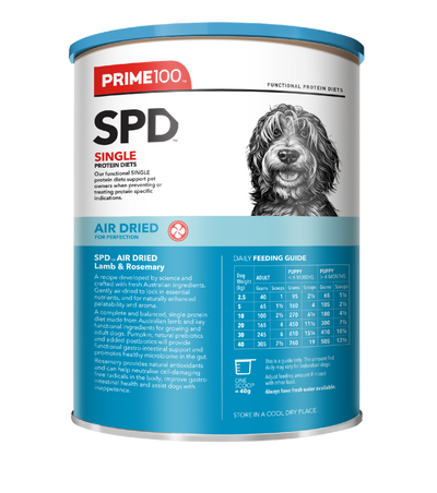 SPD Lamb & Rosemary Air Dried 600g