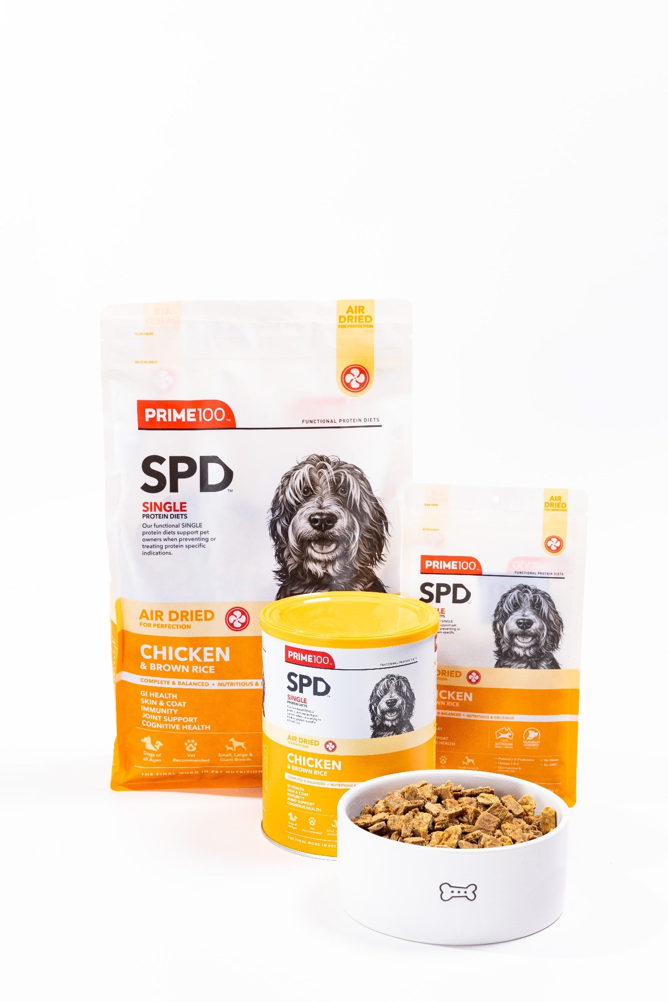 SPD Chicken & Brown Rice Air Dried 120g