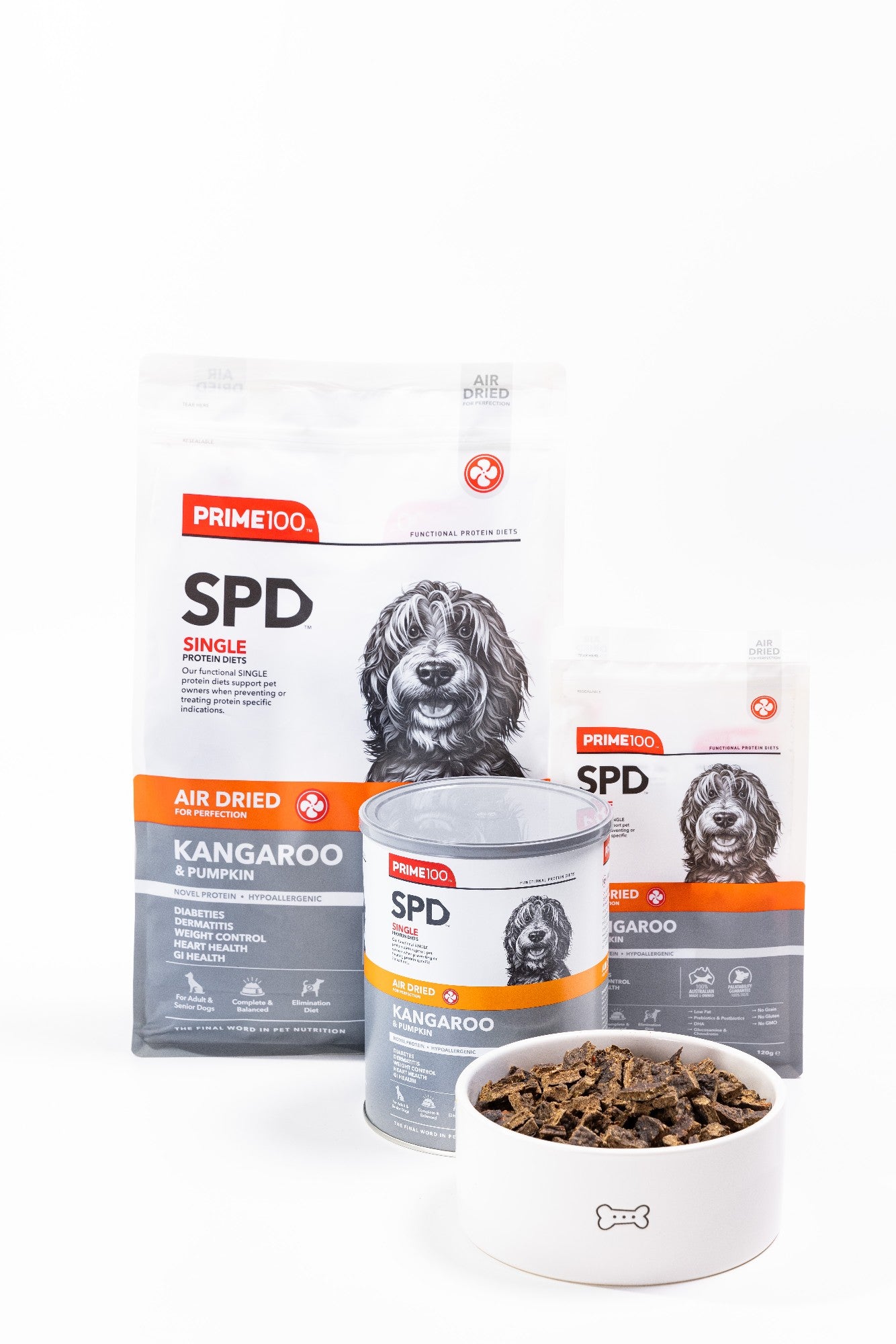 SPD Kangaroo & Pumpkin Air Dried 120g