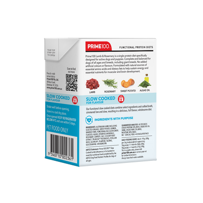 Prime 100 SPD Lamb & Rosemary Slow Cooked 354g