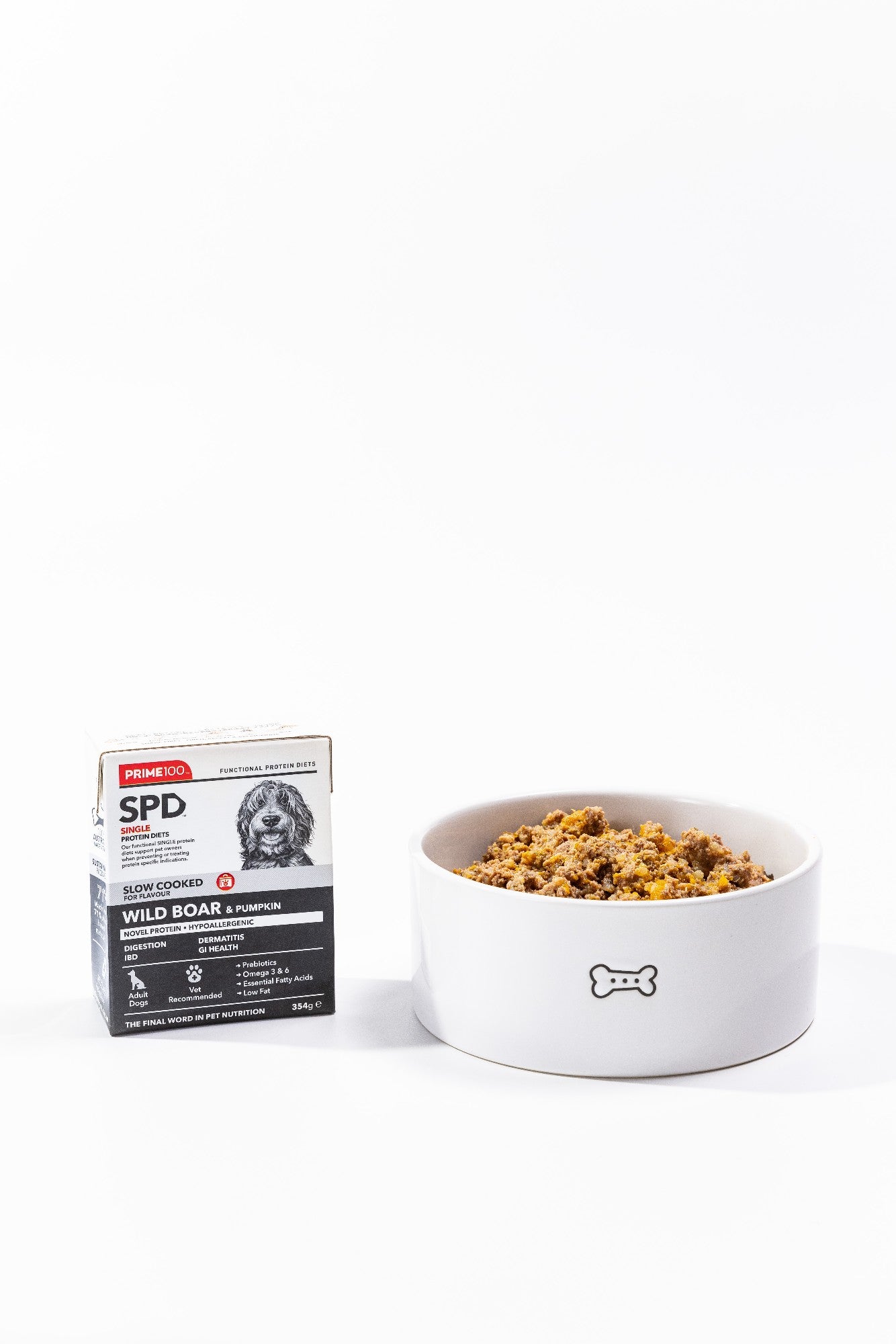 Prime 100 SPD Wildboar & Pumpkin Slow Cooked 354g