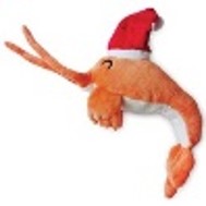 Christmas Plush Aussie Prawn