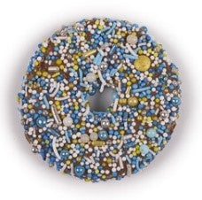 Kazoo Dog Donut Biscuit - Blue W: 7.5cmL: 7.5cmD: 1.5cm 36g