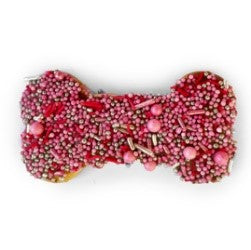 Kazoo Dog Bone Biscuit - Pink W: 5cmL: 9.5cmD: 1.5cm 47g