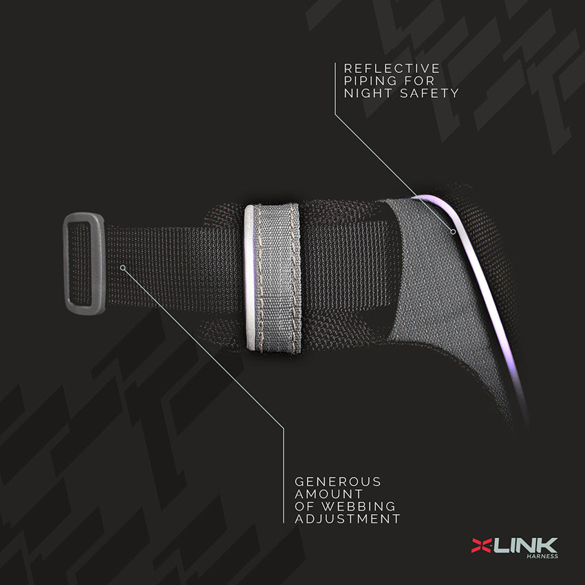 Ezy Dog Harness X-Link Red