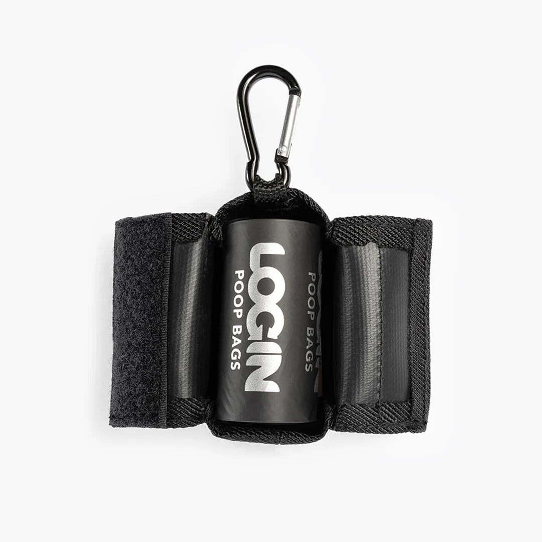 LOGIN Textile Bag Holder w Compostable Roll