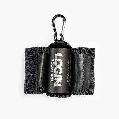 LOGIN Textile Bag Holder w Compostable Roll