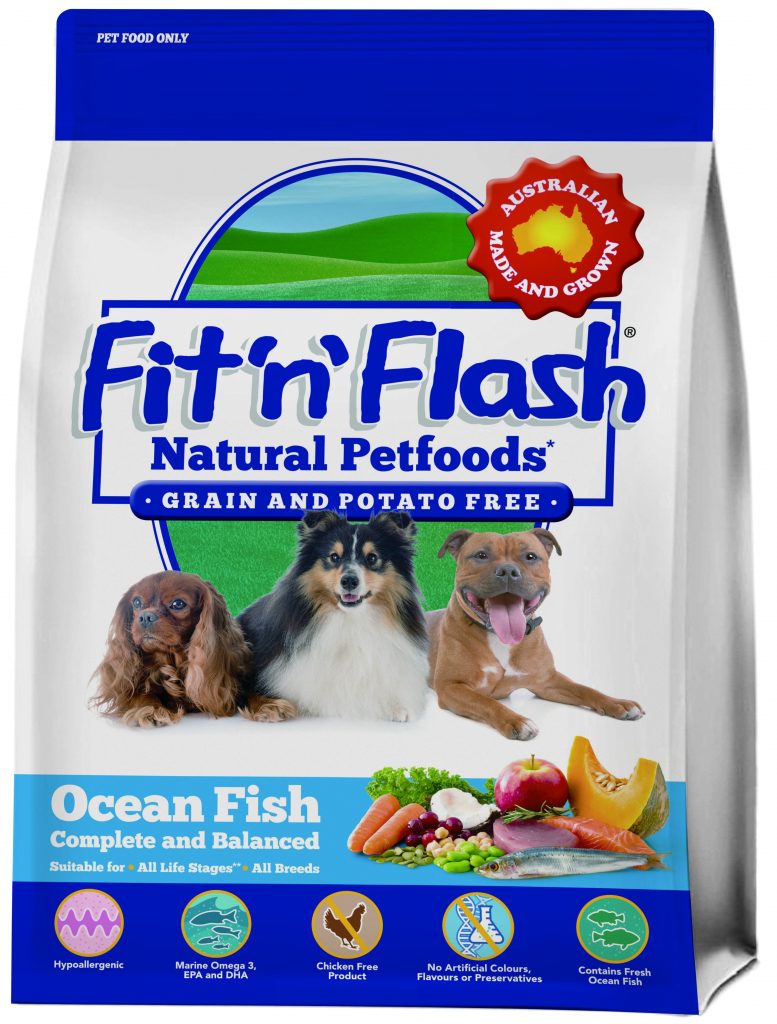 Fit & Flash Grain Free Ocean Fish 12kg