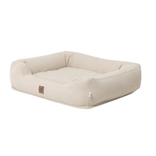 Indie & Scout Boucle Bolster Bed Large Stone