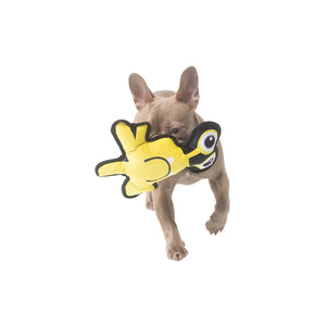 Indie & Scout Tough Eyeball Monster Toy Yellow