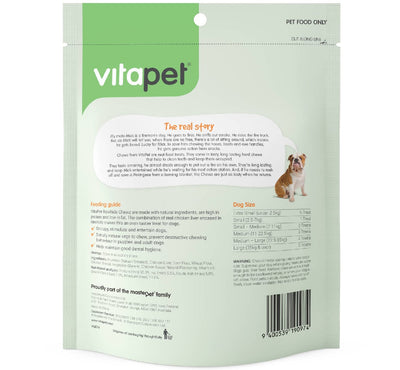 Vitapet Rawhide Barrels with Chicken liver 400g