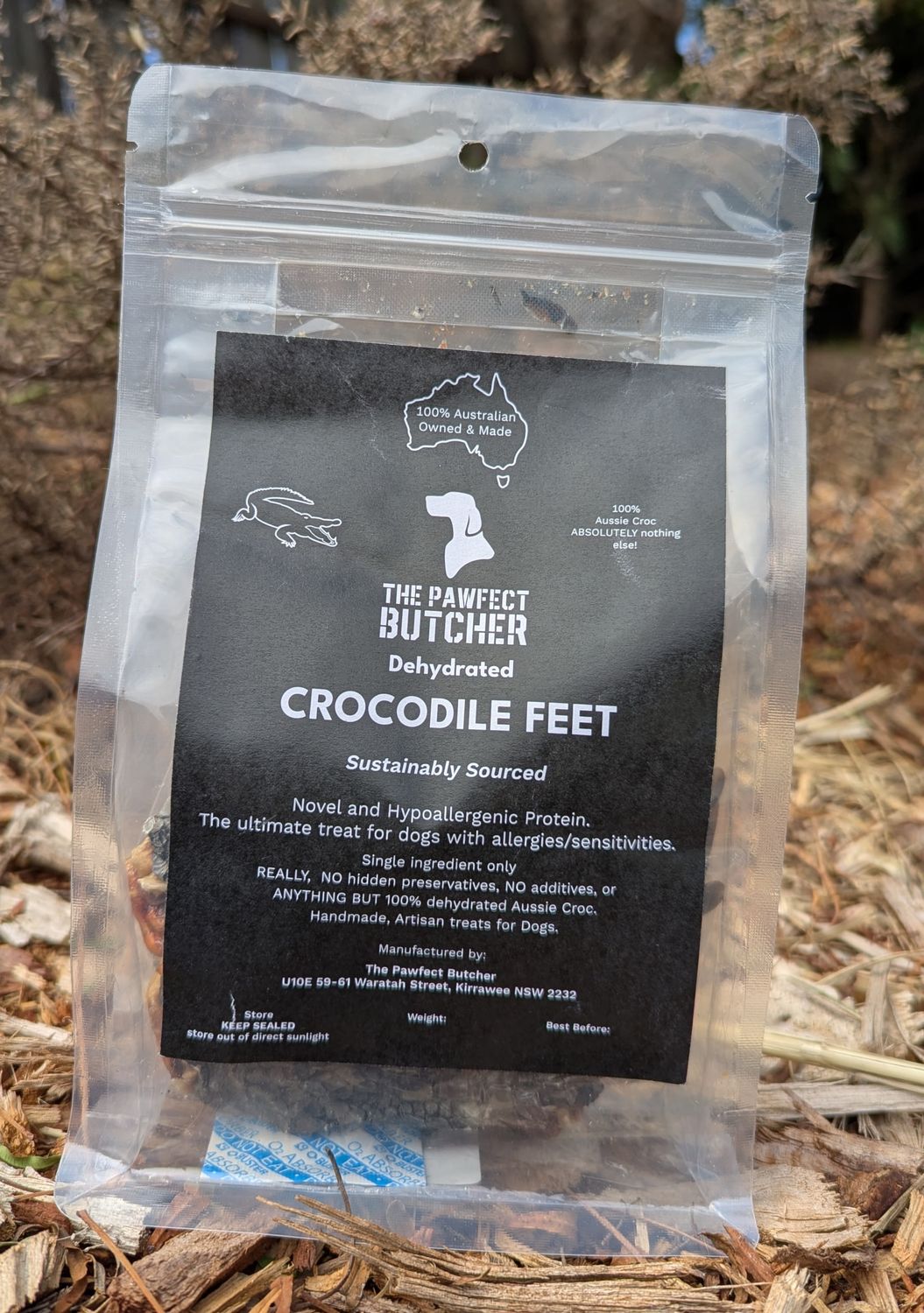 The Pawfect Butcher Croc Feet (5 pack)