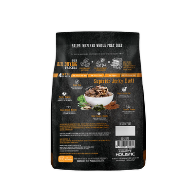 Absolute Holistic Air Dried Dog Food Lamb & Salmon 1kg Bag