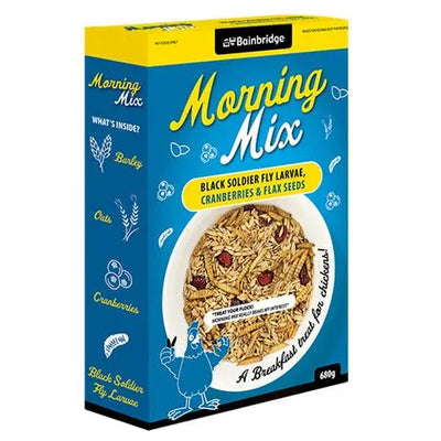 Morning Mix - Black Soldier Fly Larvae, Cranberries & Flax Seed