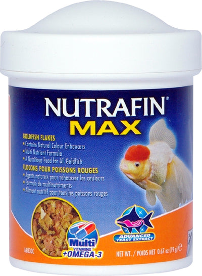 Nutrafin Max Goldfish Flakes 19Gm