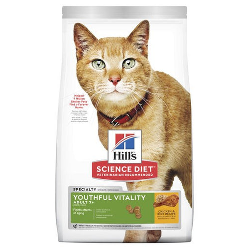 Science Diet Cat Adult 7+ Youthful Vitality 2.72kg