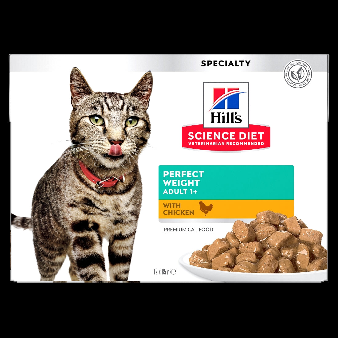 Science Diet Cat Adult Perfect Weight 85g Pouch