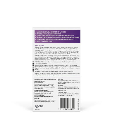 Simparica Trio 2.6-5kg (Purple) 3 Pack