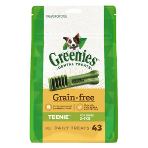 Greenies Grain Free Treat pack teenie 340g