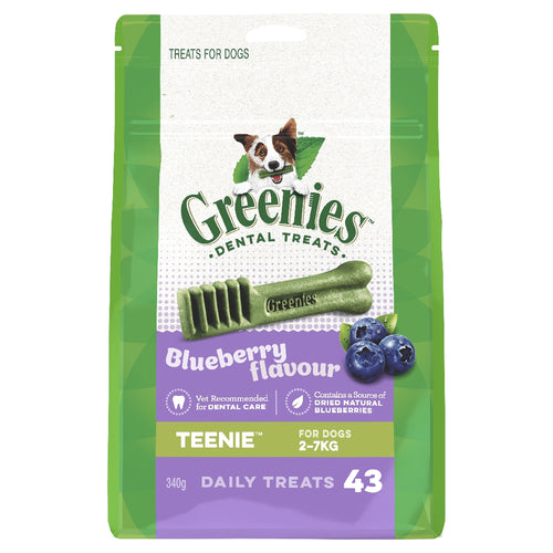 Greenies Blueberry Treat Pack Teenie 340G