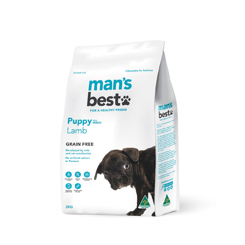 Man's Best Premium Puppy Lamb Grain Free - 2kg
