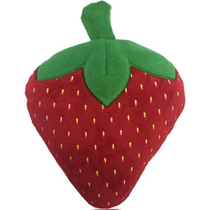Plush 8" Strawberry Dog Toy