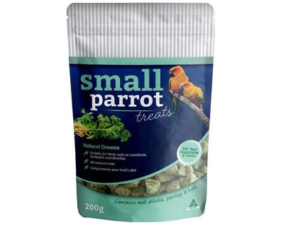 Peckish Small Parrot Treats Natural Greens 200g