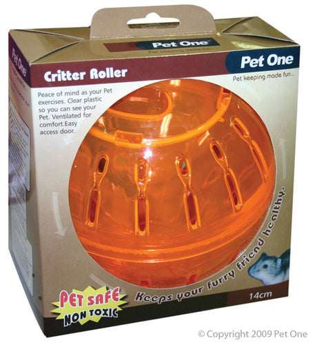 Pet One Critter Roller Small 14Cm Diameter
