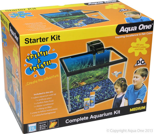Aqua One Splish Splash Starter Tank Med