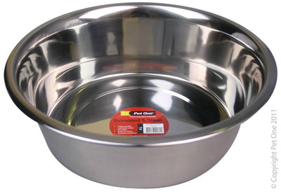 Pet One Bowl StandardStainless Steel 4 Ltr