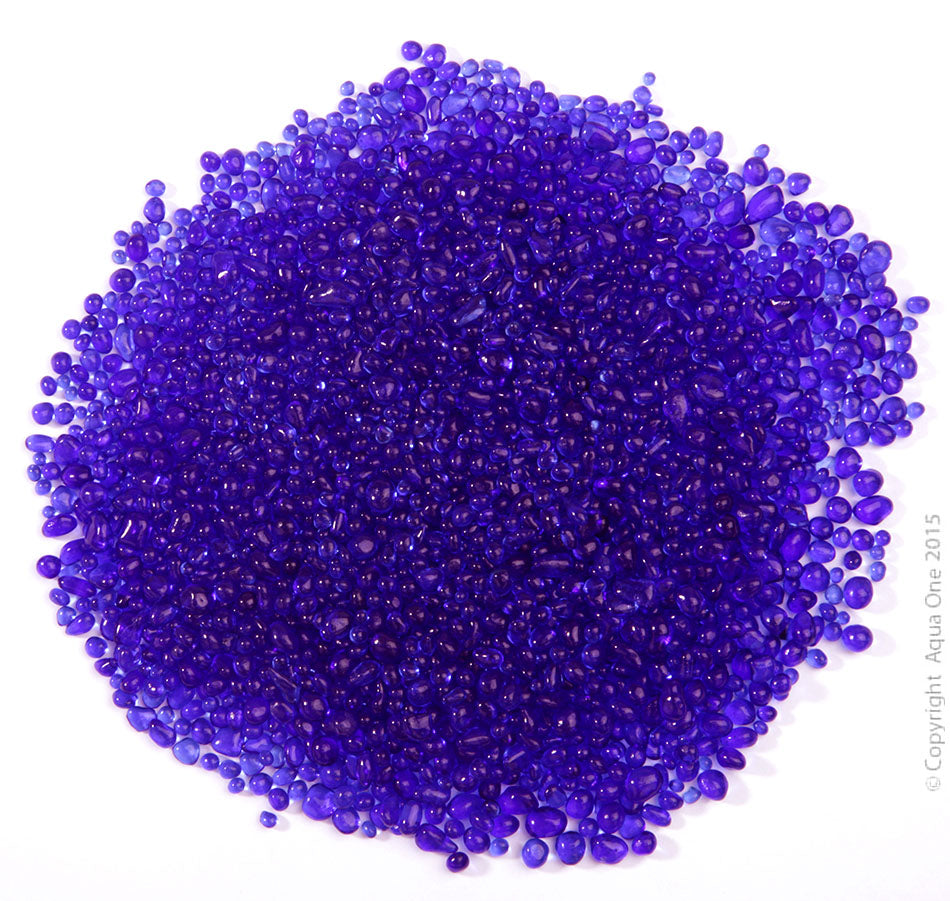 Aqua One Betta Gravel Glass Purple 350G