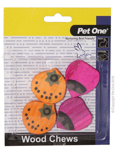 Pet One Wood Chew 4 Pack