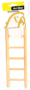 Avi One Bird Toy Wooden Ladder 5 Rung